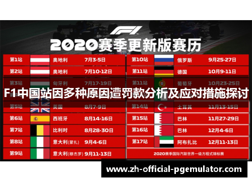 F1中国站因多种原因遭罚款分析及应对措施探讨