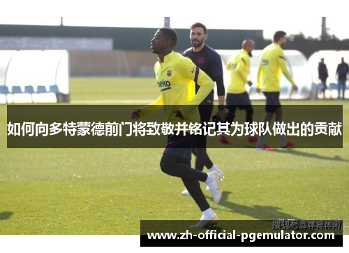 如何向多特蒙德前门将致敬并铭记其为球队做出的贡献