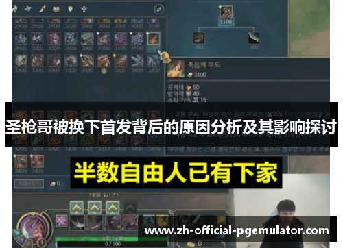 圣枪哥被换下首发背后的原因分析及其影响探讨