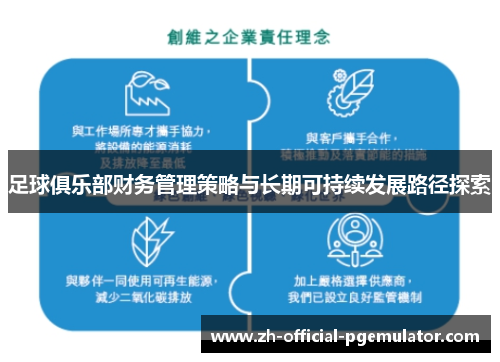 足球俱乐部财务管理策略与长期可持续发展路径探索